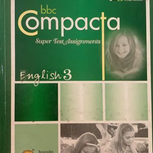 Compact English book for class three