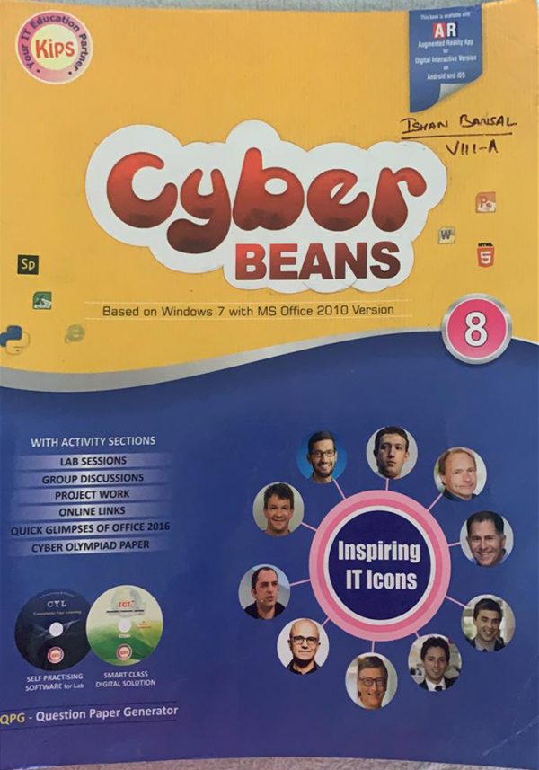 Cyber beans computer book for class eighth