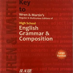 Key to Wren and Martin highest school English grammar