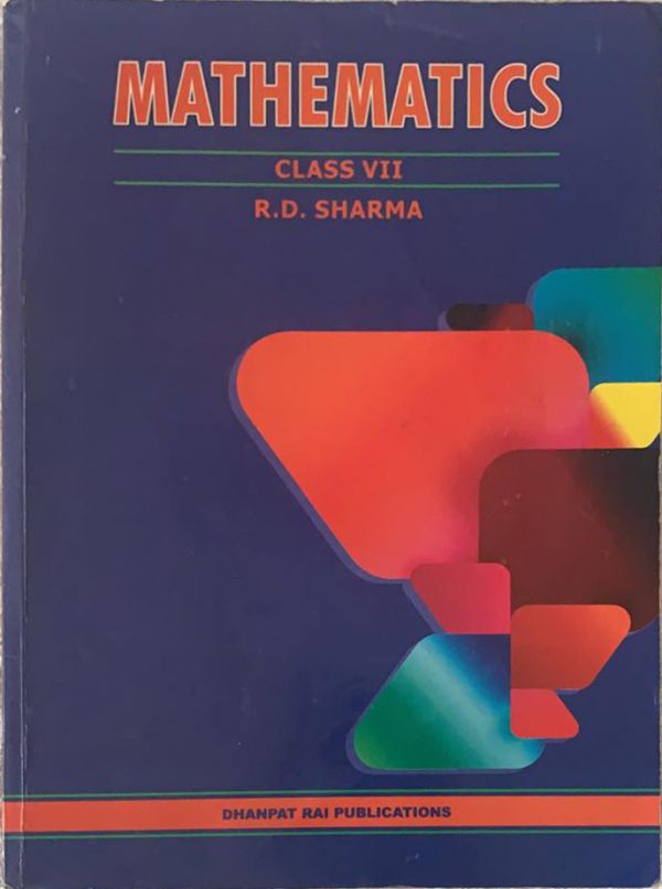 RD Sharma maths class seventh