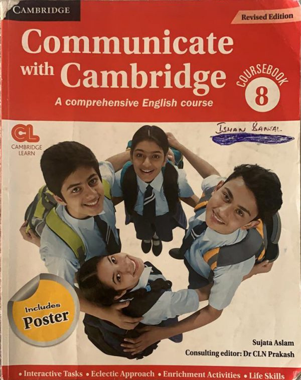 Communication with Cambridge class eight English grammar