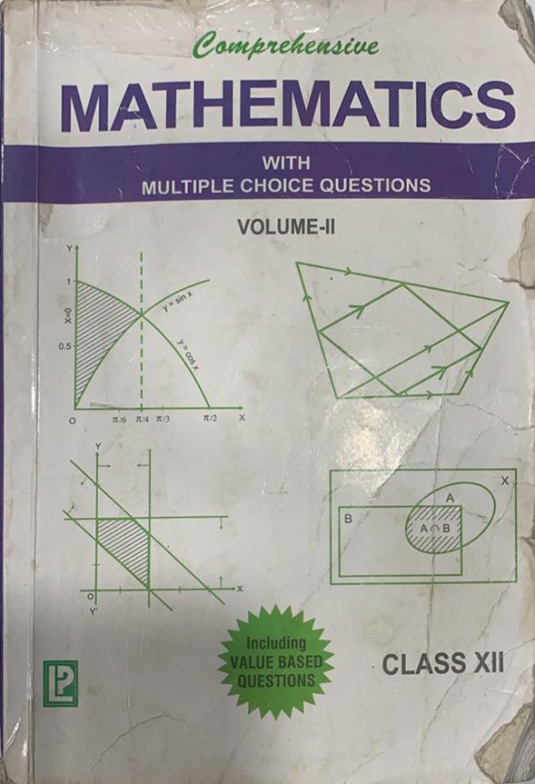 Comprehensive mathematics class 12th volume to