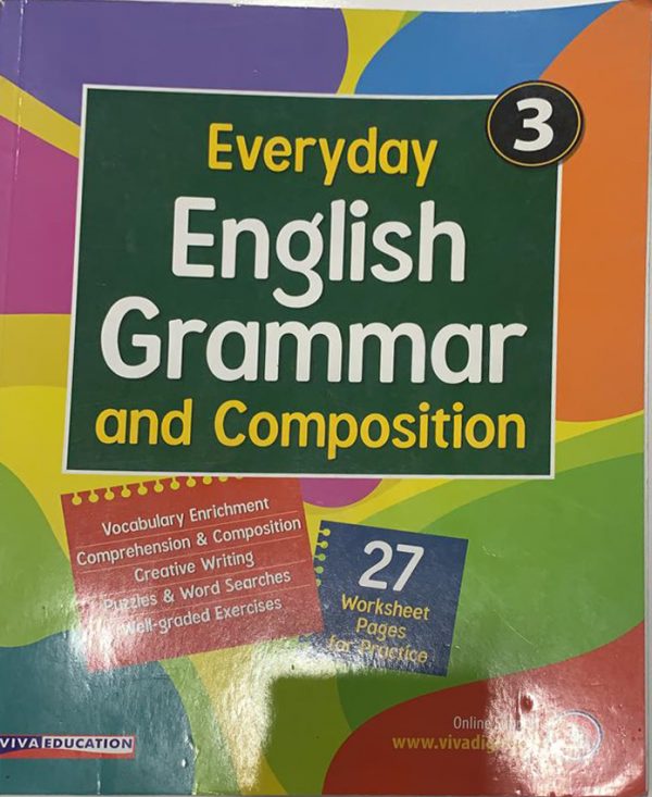 English grammar and composition for class three