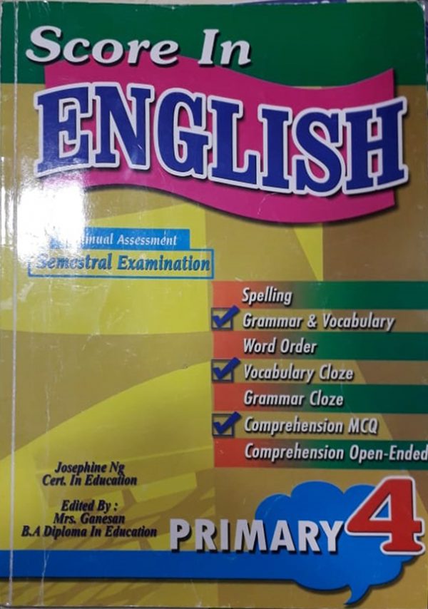 Primary 4 english book