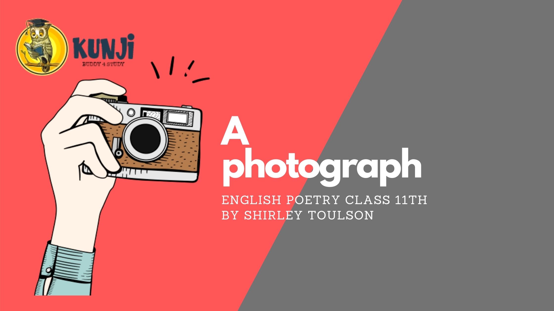 NCERT Solutions for 11th Class English poetry A Photograph